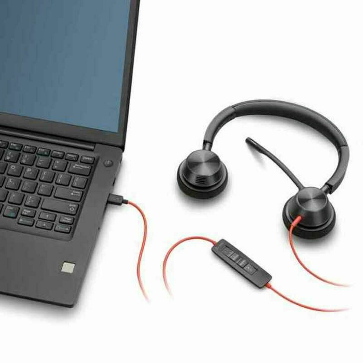 Cuffie Poly BW3320 USB-A Nero